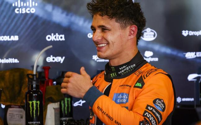 Lando Norris, en una imagen de la pasada temporada.