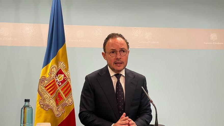 El jefe de Gobierno de Andorra, Xavier Espot.