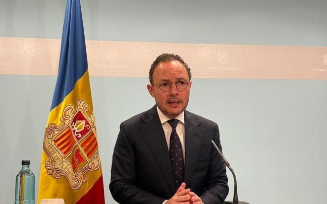 El jefe de Gobierno de Andorra, Xavier Espot.