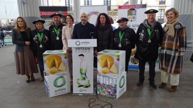 Presentación del Artzain Eguna de Ordizia.