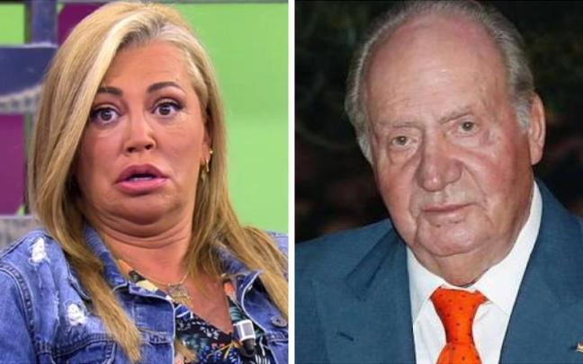 Belén Esteban y el rey emérito.