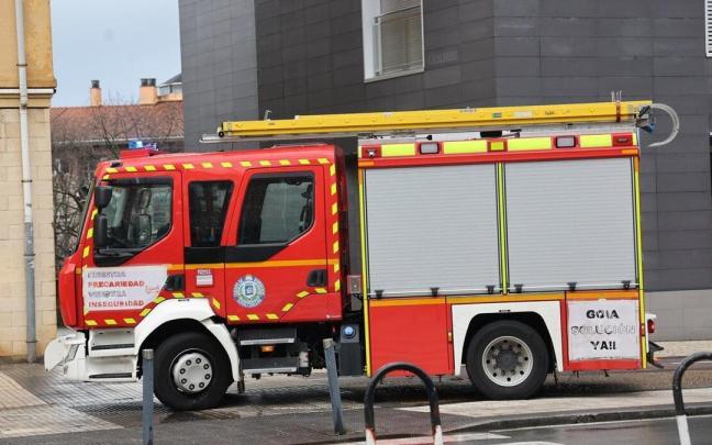 Un camión de los bomberos de Donostia / Iker Azurmendi Un camión de los bomberos de Donostia