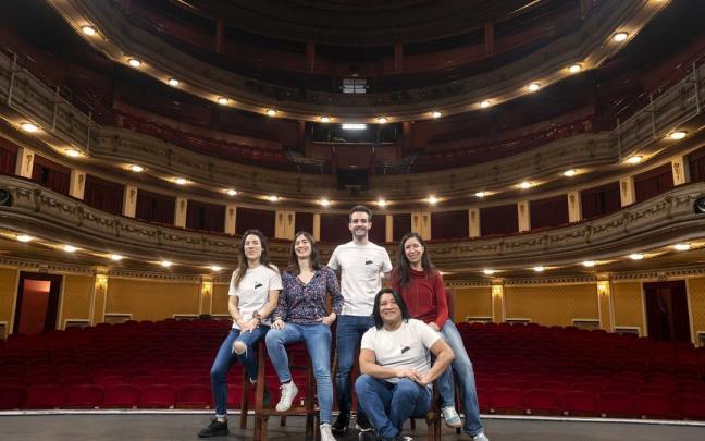 Sandra Aguerri, Maider Lekunberri, Pablo Cañete, Maitane Pérez y Julio C. Terrazas.