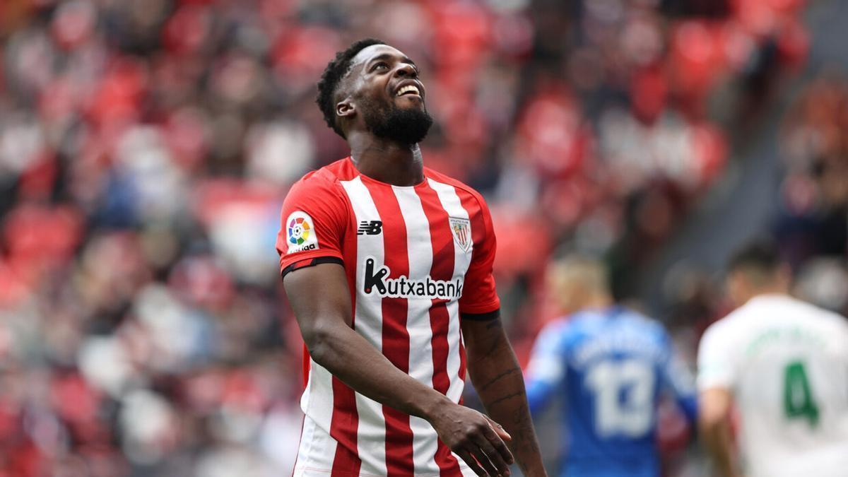 Iñaki Williams, en un reciente partido.