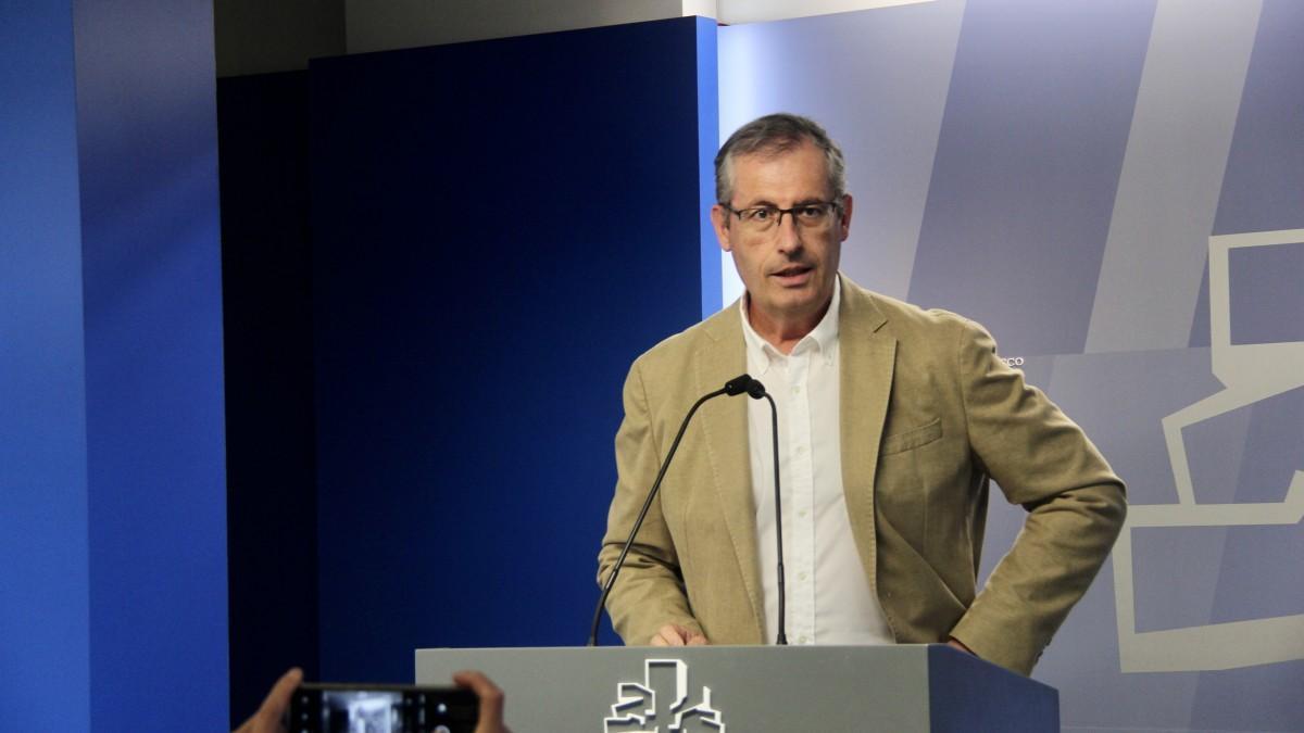El parlamentario del PNV y burukide del EBB para los asuntos relacionados con el euskera, Markel Olano