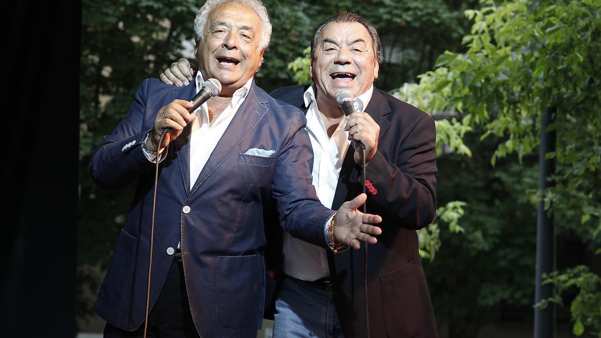 Concierto de "Los del Río" en fiestas de San Fermín.