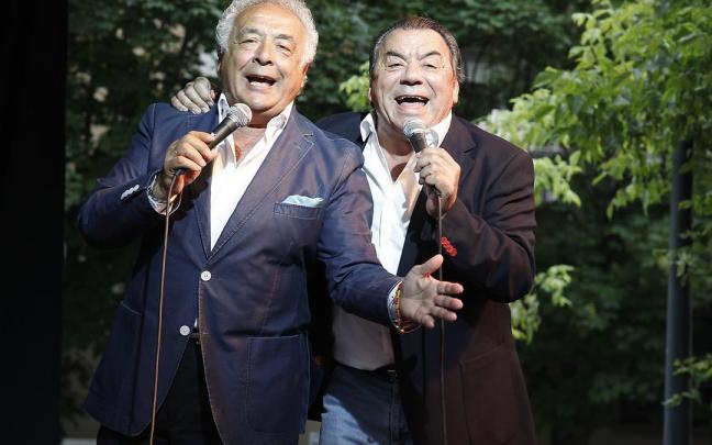 Concierto de "Los del Río" en fiestas de San Fermín.