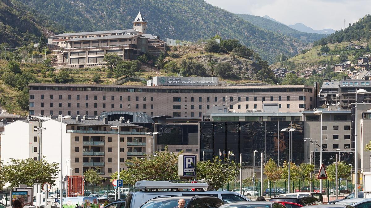 El hospital Nostra Senyora de Meritxell, en Andorra.
