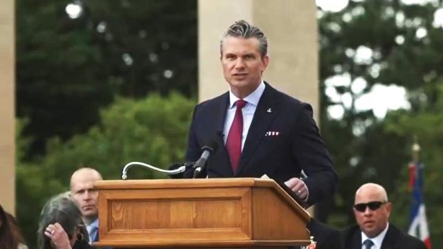 El secretario de Defensa de Estados Unidos, Peter Hegseth