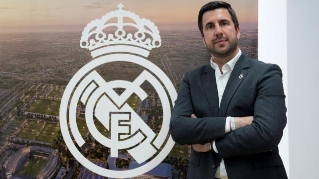 Imagen del candidato a la presidencia del Real Madrid, Enrique Riquelme.