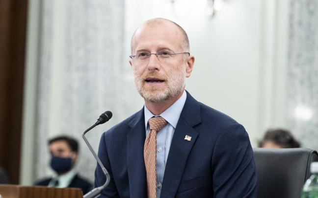 Brendan Carr, presidente de la Comisión Federal de Comunicaciones estadounidense elegido por Donald Trump.