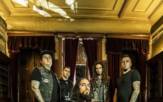 Los bilbainos Rise To Fall actuaron en el festival