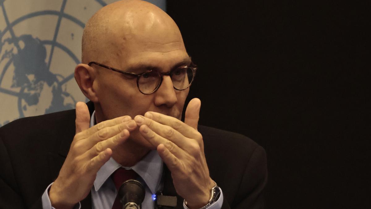El Alto Comisionado para los Derechos Humanos de Naciones Unidas, Volker Türk.