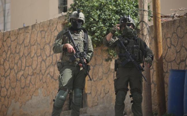 Soldados israelíes en Yenín (Cisjordania) en una imagen de archivo.