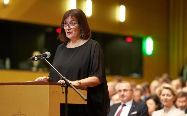 La vicepresidenta de Democracia y Demografía de la Comisión Europea, Dubravka Suica, en una foto de archivo.