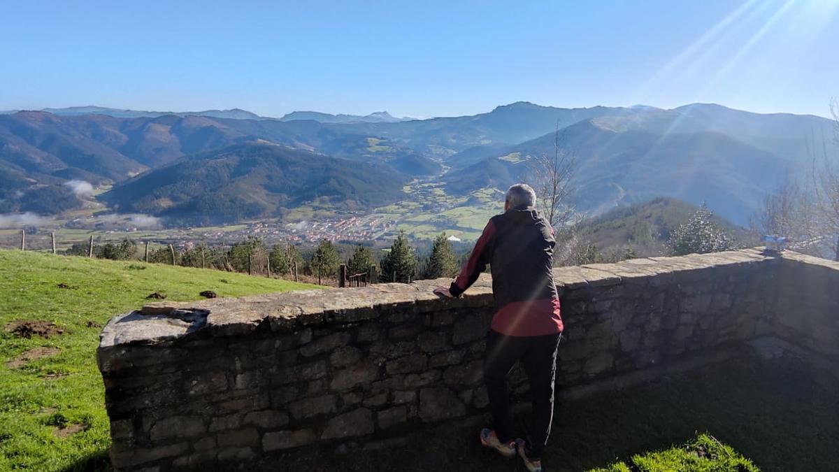 En Imágenes: Ruta por la sierra de Ezkila y la ermita de Santa Marina de Arrola