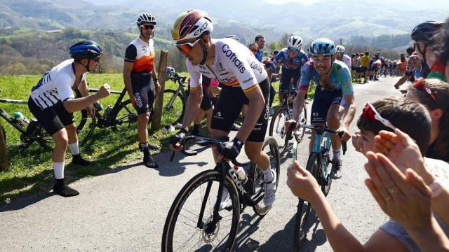 Alex Aranburu, durante la pasada edición de la Itzulia.