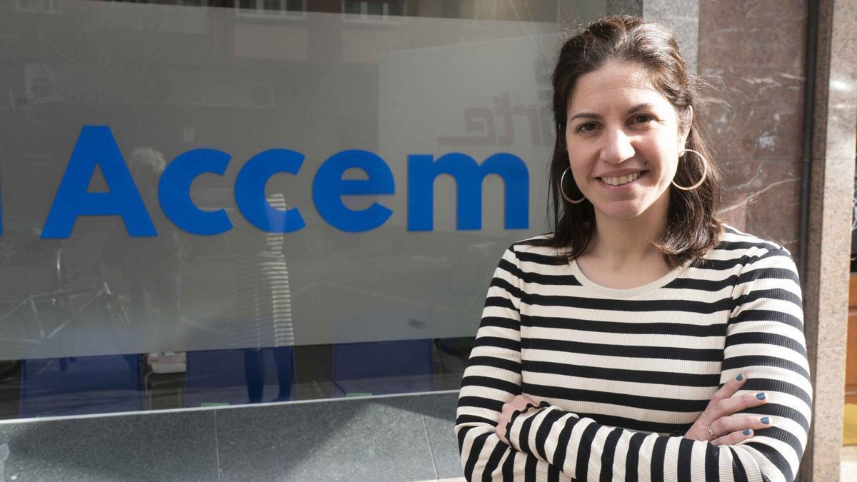 Miren Leiceaga, responsable de ACCEM.