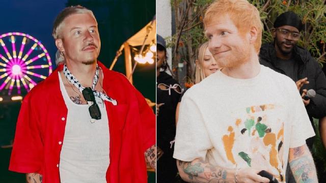 El inesperado giro en la gira de Ed Sheeran: Macklemore se queda fuera tras su discurso sobre Palestina.