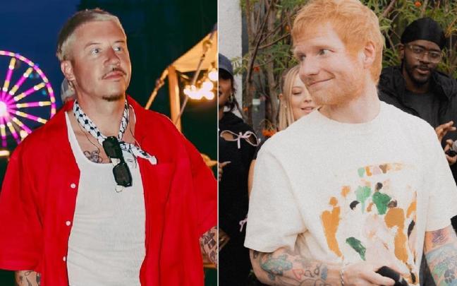 El inesperado giro en la gira de Ed Sheeran: Macklemore se queda fuera tras su discurso sobre Palestina.