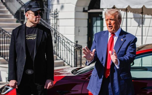 El empresario Elon Musk junto al presidente de Estados Unidos, Donald Trump. / EP El empresario Elon Musk junto al presidente de Estados Unidos, Donald Trump.