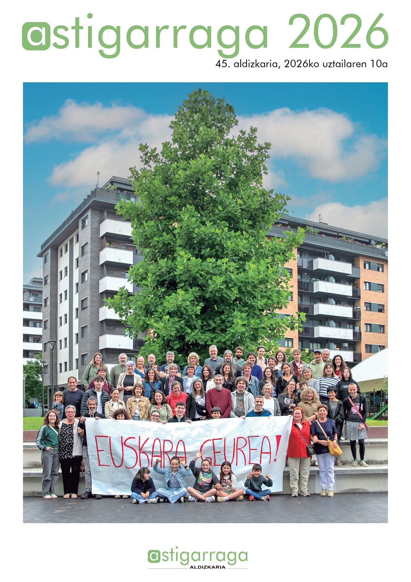 'Astigarraga 2026' aldizkariko portada