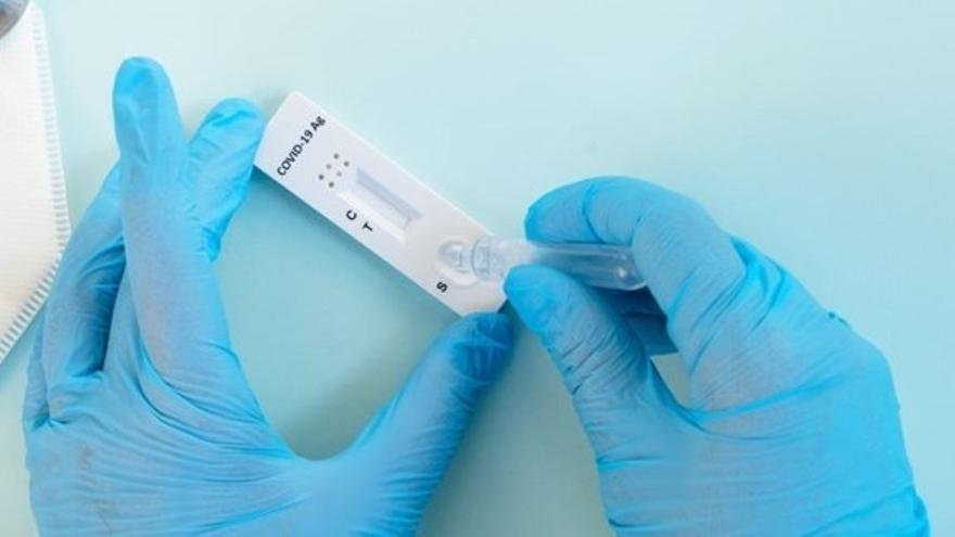 Test de antígenos para Covid-19.
