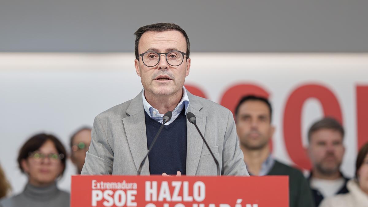 Miguel Ángel Gallardo, exlíder del PSOE de Extremadura