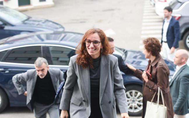 La ministra de Sanidad, Mónica García