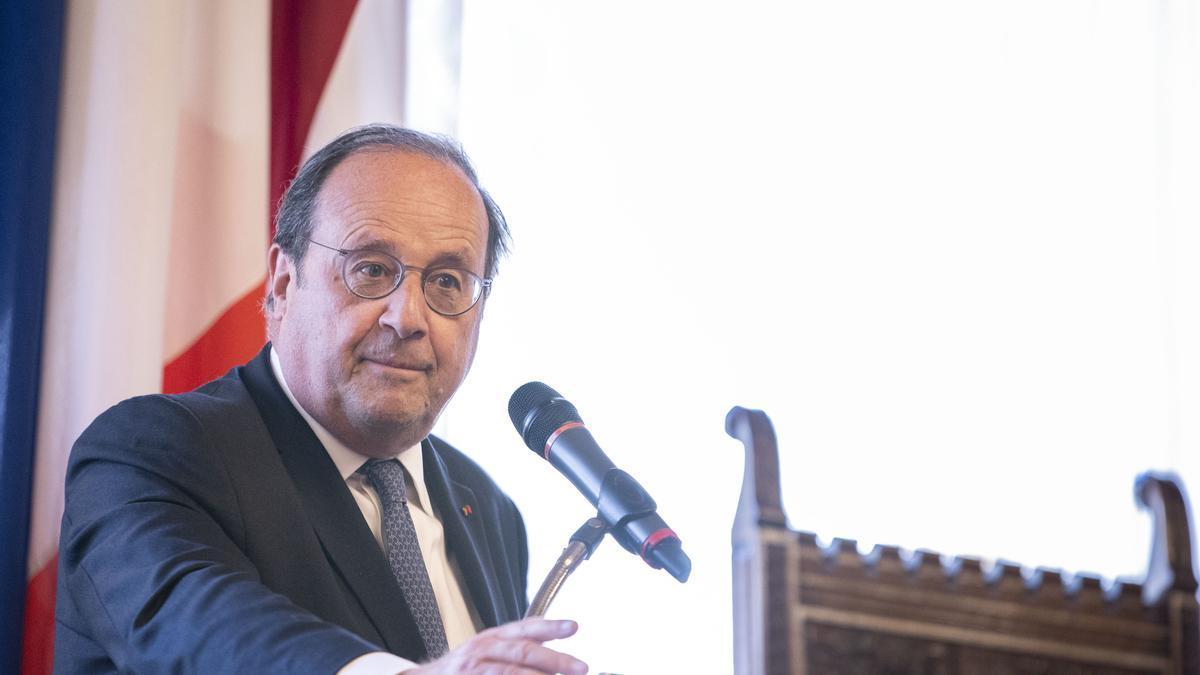 El expresidente francés François Hollande