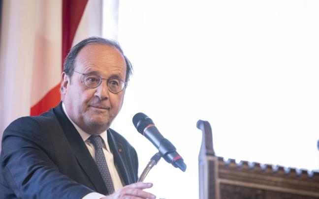 El expresidente francés François Hollande