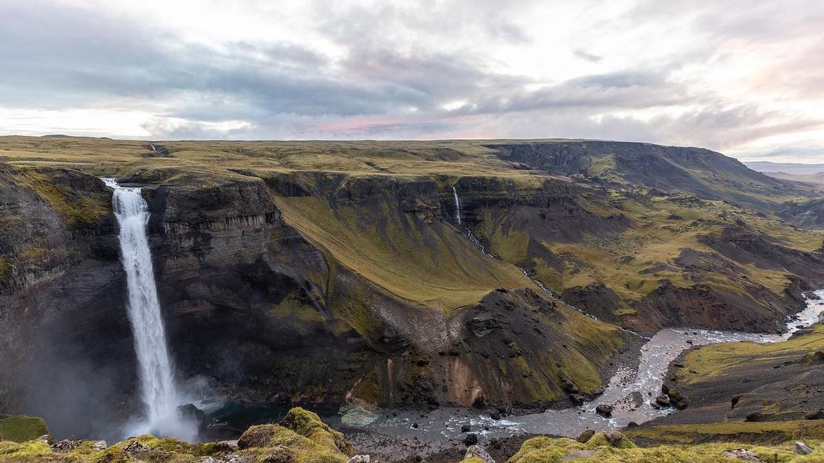 Cascada de Haifoss, Islandia