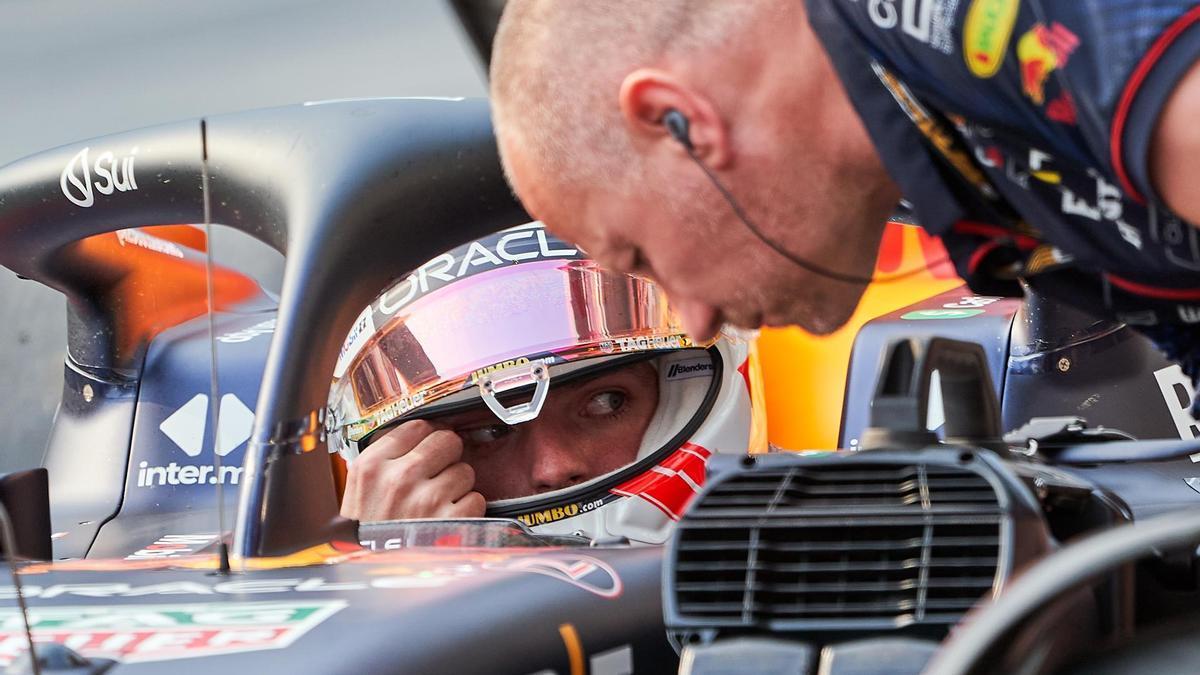 Max Verstappen, durante los entrenamientos del Gran Premio de Canadá