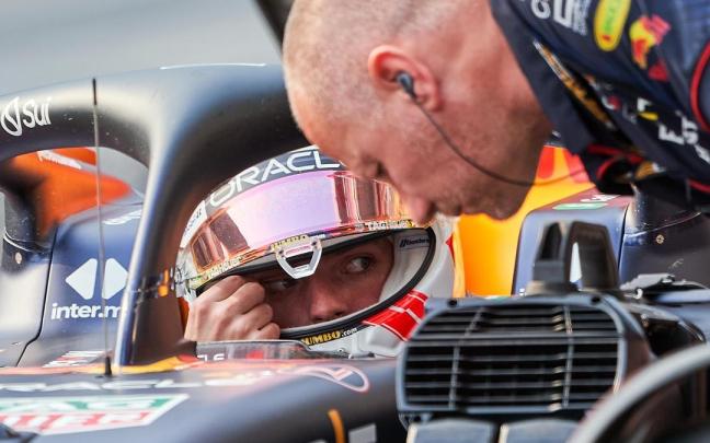 Max Verstappen, durante los entrenamientos del Gran Premio de Canadá