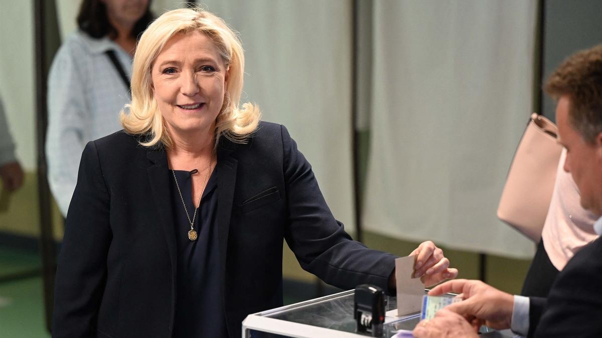 Marine Le Pen, líder de la ultraderecha francesa.