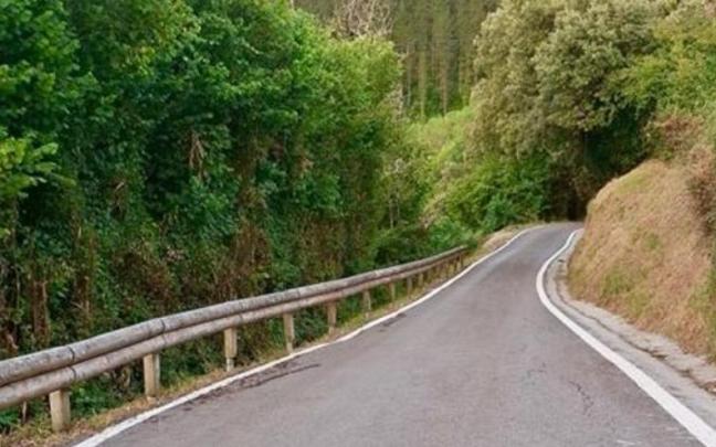 Mejoras en la carretera de Emaldi