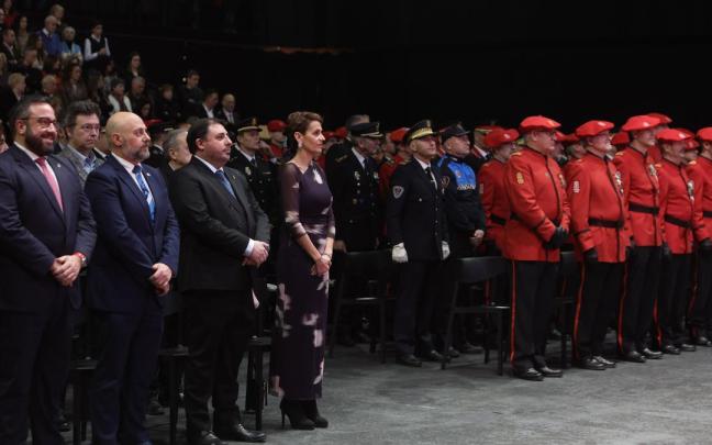Acto institucional presidido por María Chivite.