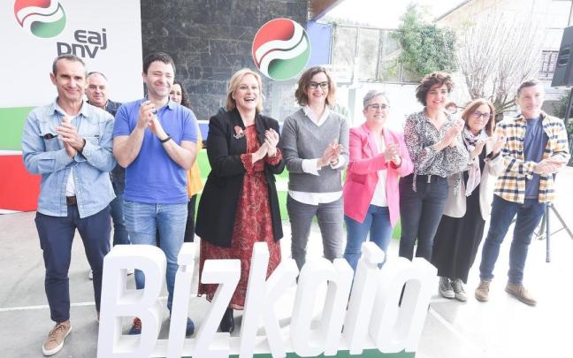 Presentación en Dima de los candidatos jeltzales a las alcaldías de Arratia-Nerbioi Presentación en Dima de los candidatos jeltzales a las alcaldías de Arratia-Nerbioi