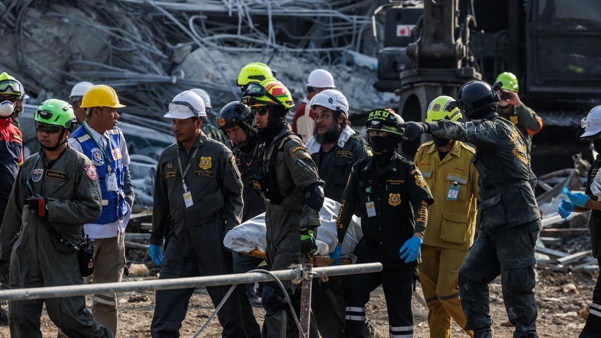 El poderoso sismo sacudió la vecina Birmania el 28 de marzo, causando al menos 3.600 muertes y 5.017 heridos de gravedad según el último balance de la junta militar