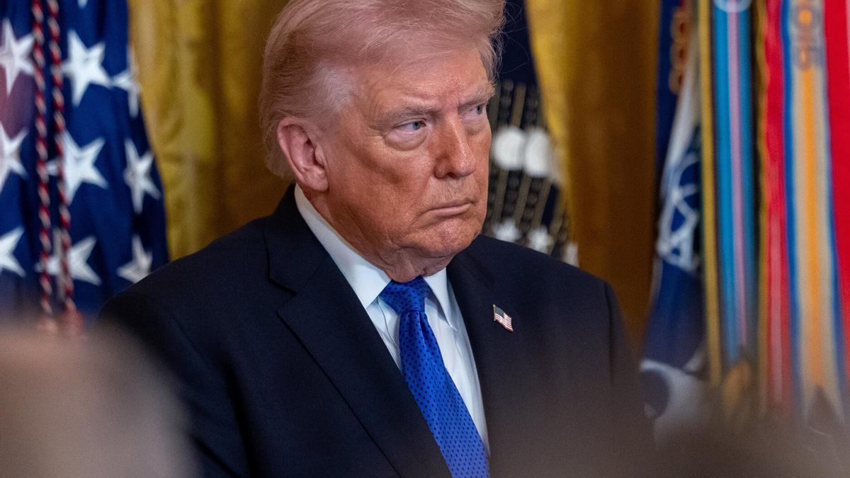 Donald Trump, en la Casa Blanca.