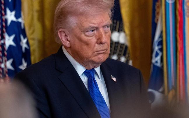 Donald Trump, en la Casa Blanca.