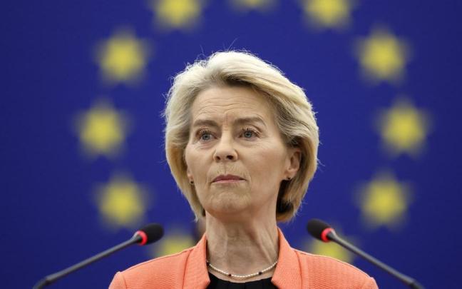 La presidenta de la Comisión Europea, Ursula von der Leyen.