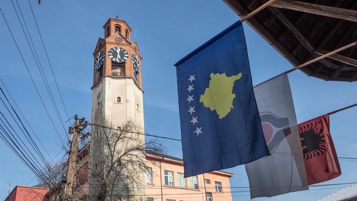Pristina, la capital de Kosovo