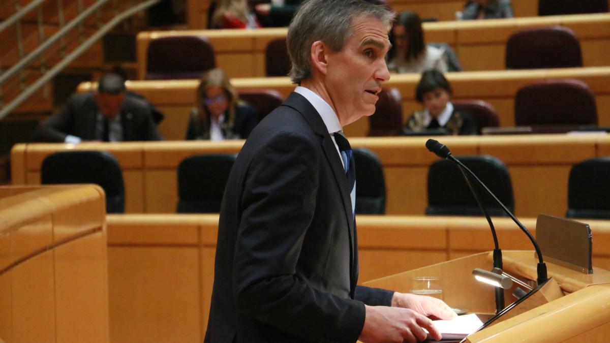 El senador de EAJ-PNV, Igotz López.