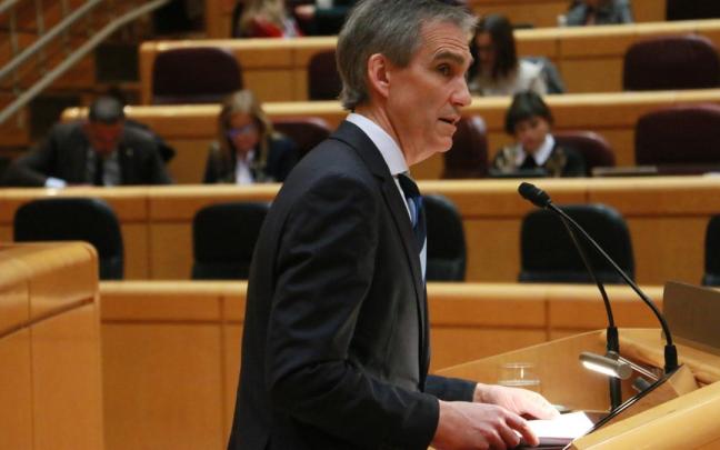 El senador de EAJ-PNV, Igotz López.