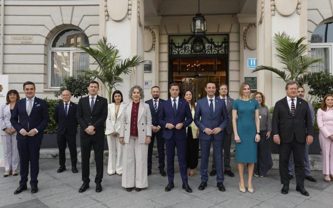 Celebración del consejo de Gobierno en el hotel Carlton de Bilbao
