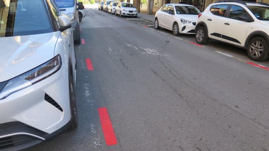 La calle Nekolalde de Urretxu.