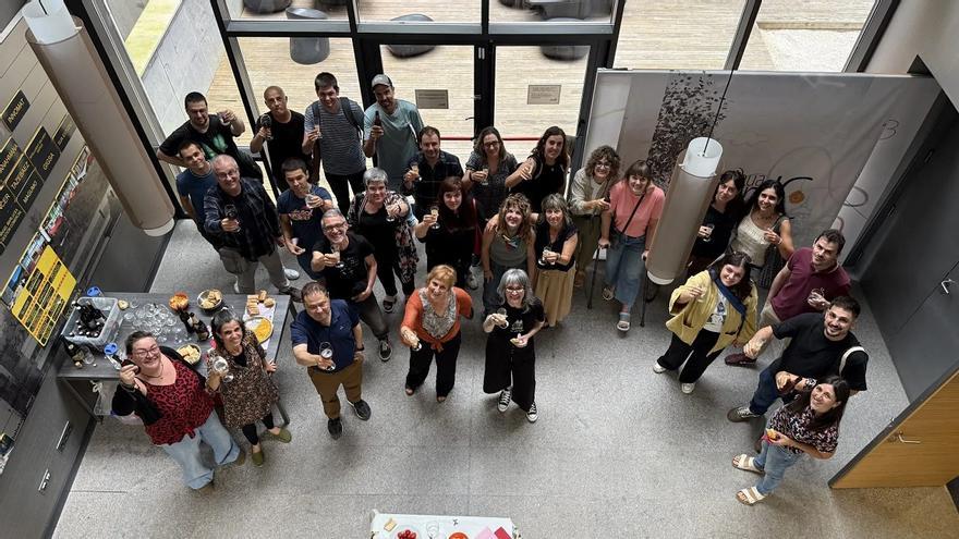 Participantes en la Asamblea General del Movimiento Taupa–Euskaltzaleen el pasado junio.