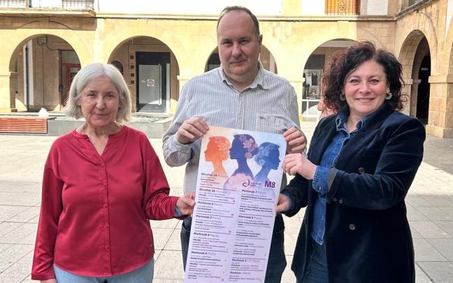 Alicia Hernández, Jon Artabe y Ainhoa Salterain.