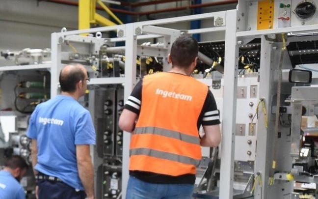 Trabajadores de Ingeteam.